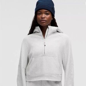 Lululemon Cropped Half-Zip Hoodie